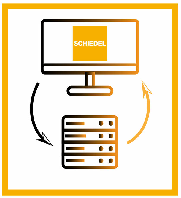 ELEKTRONISCHER DATENAUSTAUSCH MIT SCHIEDEL