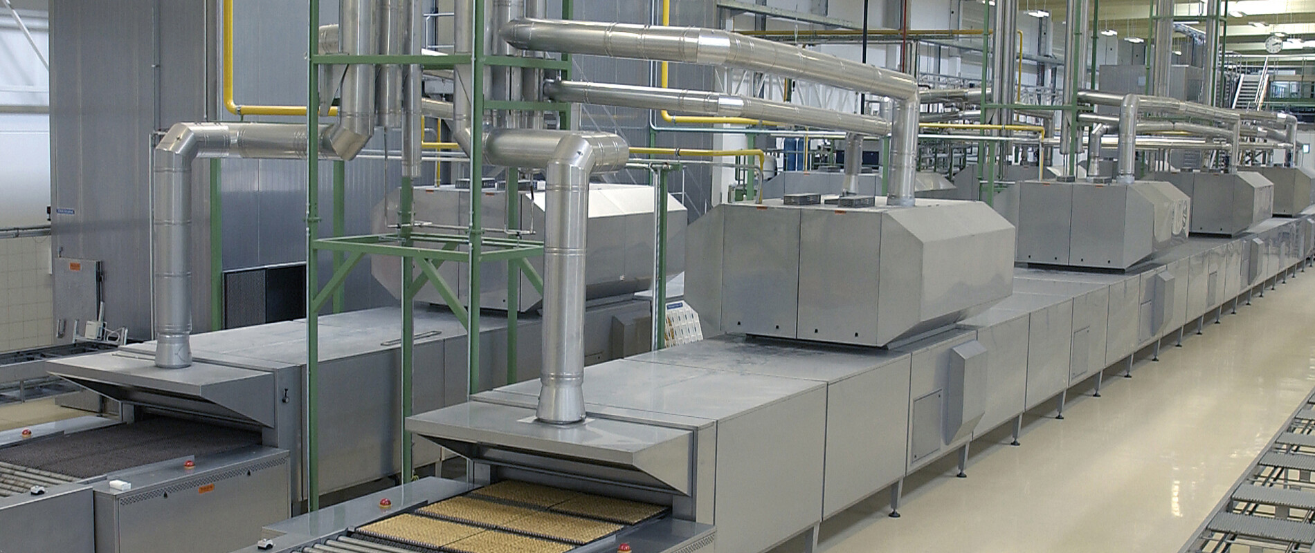 Generator for the food industry