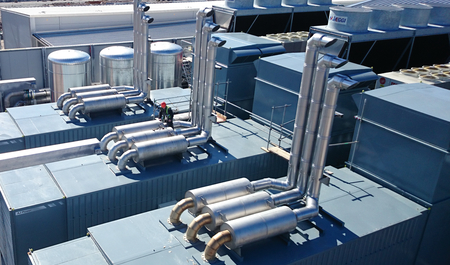 Schiedel Power Generation Industry - Exhausts with silencers