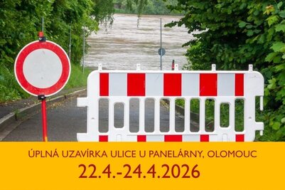 ÚPLNÁ UZAVÍRKA OLOMOUC