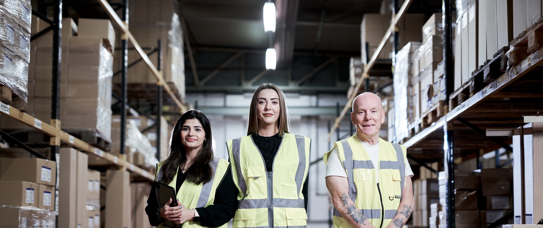 Employees in Warehouse