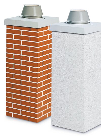 Komínové pláště z vláknitého betonu