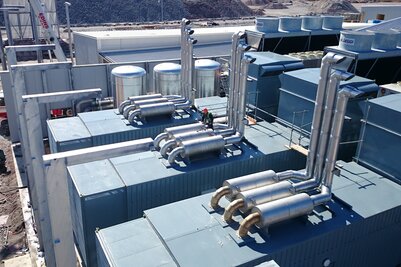 Mehrere Abgasschalldämpfer verbaut bei einem Kunden