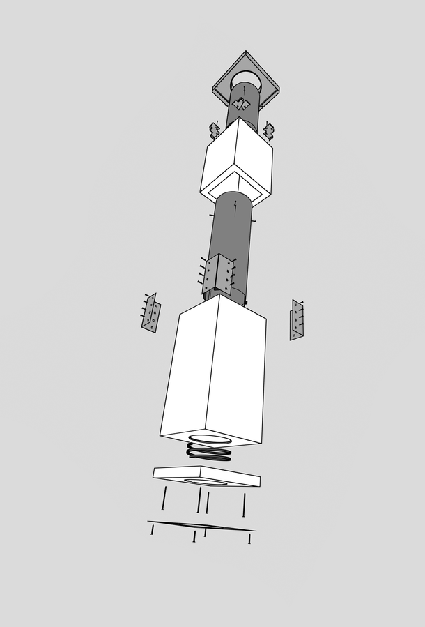 ISO-block HIGH exploded view