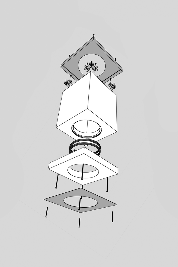 ISO-block LOW exploded view