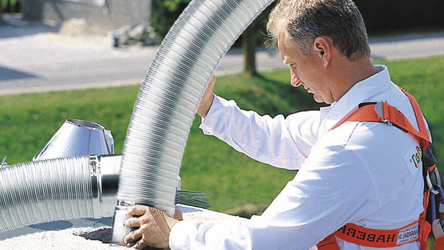 Kéménybélelés Tecnoflex rendszerrel