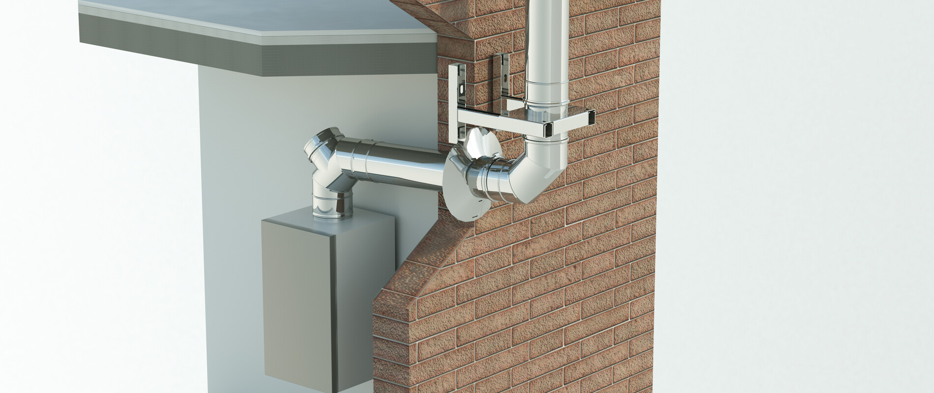 UK PLUS - CONCENTRIC - STAINLESS STEEL CHIMNEY SYSTEM