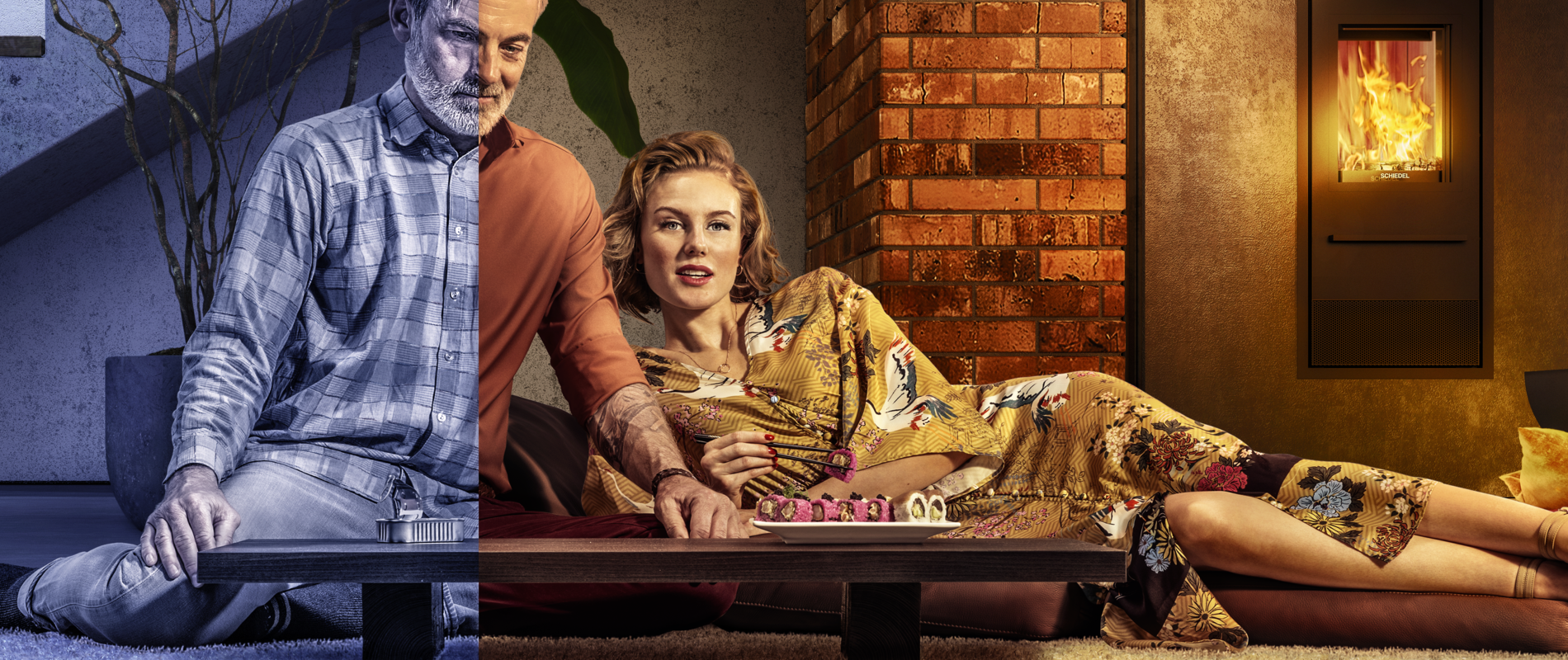 Der KINGFIRE LINEARE SC bringt den Raum zum strahlen