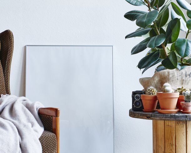 Picture frame with a plant | © iStock-1133893401