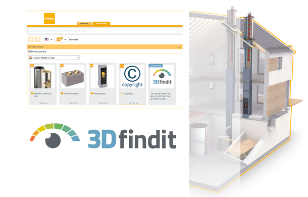 3Dfindit katalógus a Schiedel fejezetekkel
