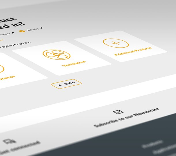 Termékkereső aloldal