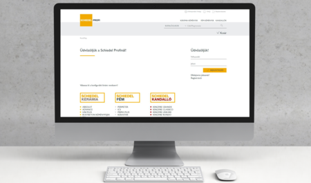 Schiedel Profi adatbázis